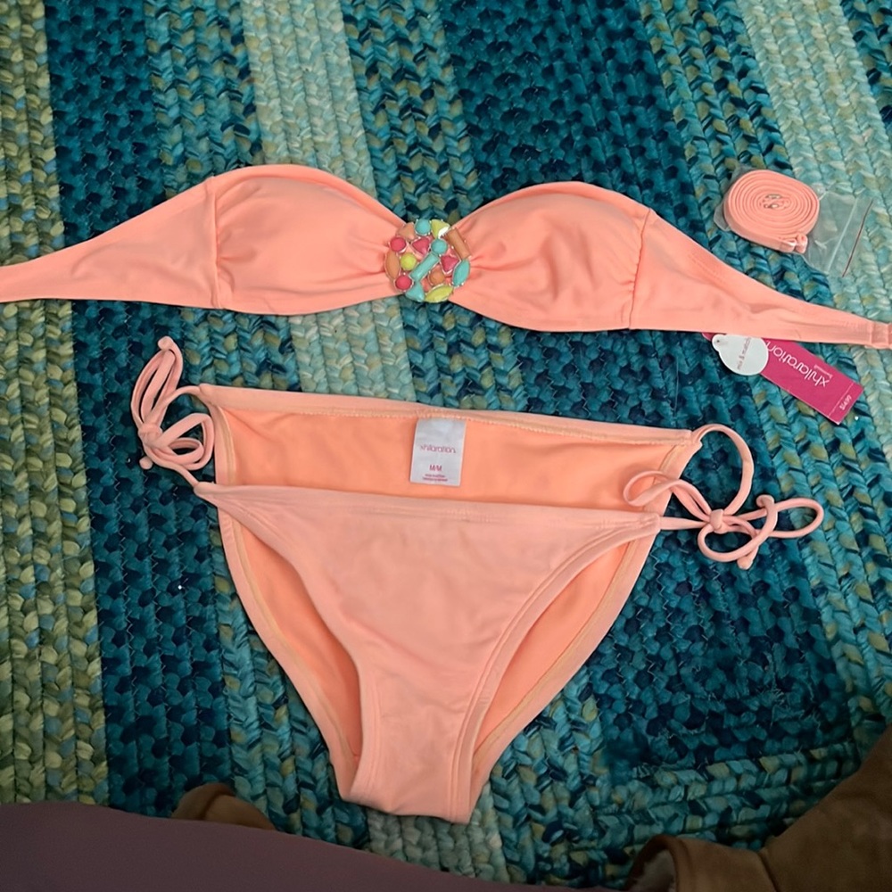 Target swimsuit. New with tags. Matching top and bottom.